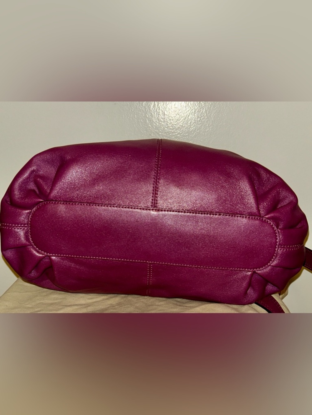 Coach Madison Convertible Leather Shoulder Bag . Dust Bag Included - Picture 7 of 10